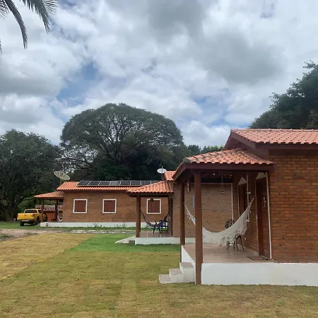 Chale Topazio No Recanto Diamantina Entre Palmeiras E Capao Exterior photo
